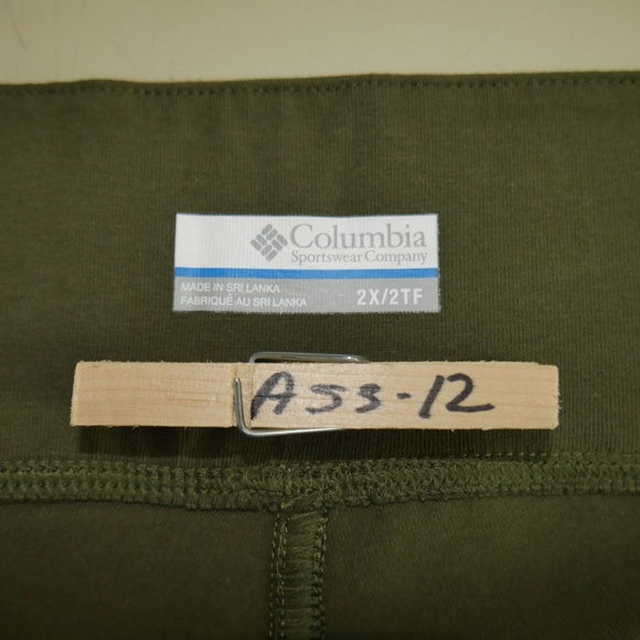 Columbia UPF 50 Womens Plus Sz 2X Straight Pants - Picture 7 of 8